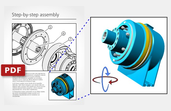 3D PDF oluşturma